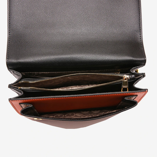 Designer Women's Shoulder Bag with Fashionable Chain Decoration - Highly Portable and Durable Model 303-507