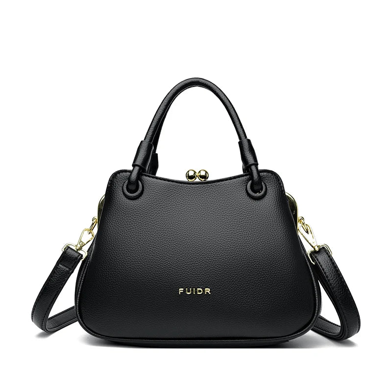 Large-Capacity Ladies' Handbag for Middle-Aged Moms - Versatile Single-Shoulder & Crossbody Bag