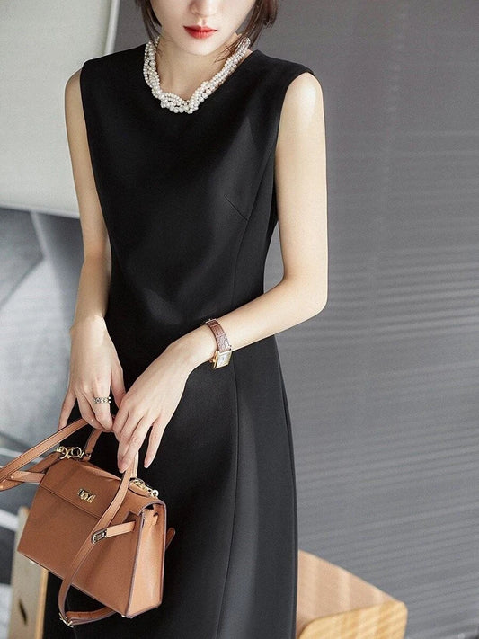 Jielur Elegant Office Lady Dress Women Korean Fashion Sexy Sundress Summer Dresses Female High Street Orange White Vestidos S-XL