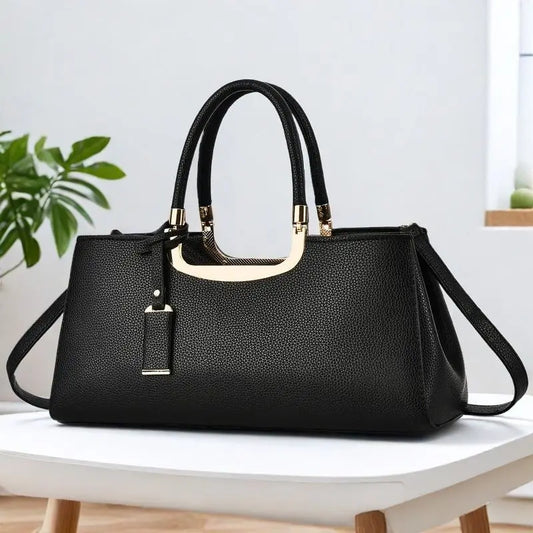 2026 New Fashionable Black office Handbag for Women - Stylish Shoulder Crossbody Evening Party Bag