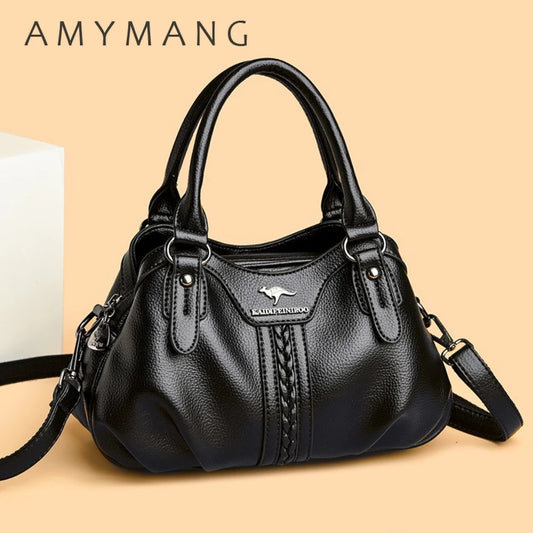 Genuine Brand Luxury Designer Handbags - Top Quality 3 Layers Small Casual Tote Bag and Crossbody High-Capacity Shoulder Bag